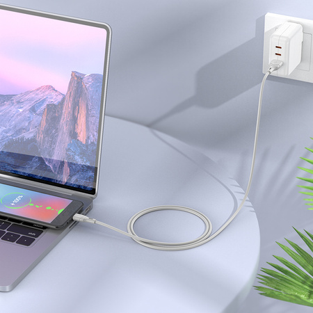 Borofone Kabel BX99 Method - USB na MicroUSB - 2,4A 1 metr szary