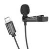 Borofone Ansteckmikrofon BFK11 Elegant Lightning schwarz