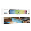 Borofone Kabelloser Bluetooth-Lautsprecher BR43 Colorful schwarz