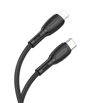 Borofone Kabel BX86 Advantage - Typ C na Lightning - PD 20W 1 metr czarny