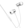 Borofone Kopfhörer BM66 New Sound mit Mikrofon silber