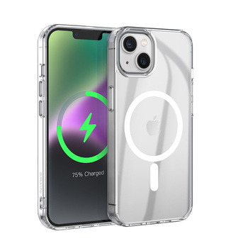 Borofone Hülle BI5 Ice Shield Magnetic Iphone 15 Plus transparent