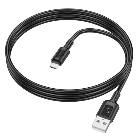 Borofone Kabel BX111 Feliz - USB na Micro USB - 2,4A 1 metr czarny