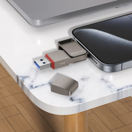 Borofone Pendrive BUD8 Spirit USB 3.2 + Typ C 256GB