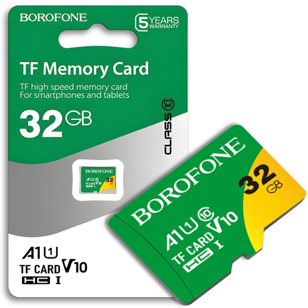 Borofone MicroSD-Speicherkarte  32GB SDHC Class10 90MB/s