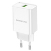 Borofone Netzladegerät BN5 Jingrui - USB - QC 3.0 18W weiß