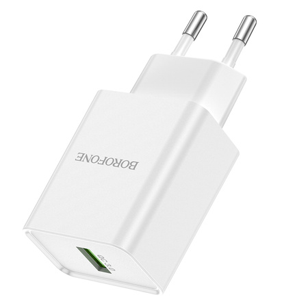 Borofone Netzladegerät BN5 Jingrui - USB - QC 3.0 18W weiß