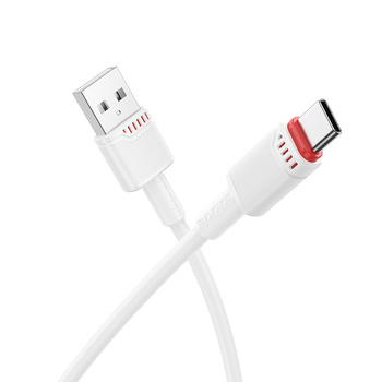 Borofone Kabel BX110 Beneficio - USB auf Typ C - 3A 1 m weiß