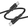 Borofone Kabel BX111 Feliz - Typ C auf Typ C - 60W 3A 1 m schwarz