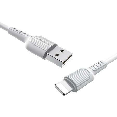 Borofone Kabel BX16 Easy - USB na Lightning - 2A 1 metr biały