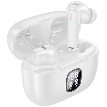 Borofone Bluetooth-TWS-Kopfhörer FQ7 Treasure ANC+ENC weiß