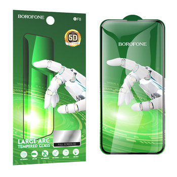 Borofone Hartowane szkło BF8 Diamond Armor Full Screen 5D Large Arc do Iphone 14 Plus/13 Pro Max - 10 sztuk