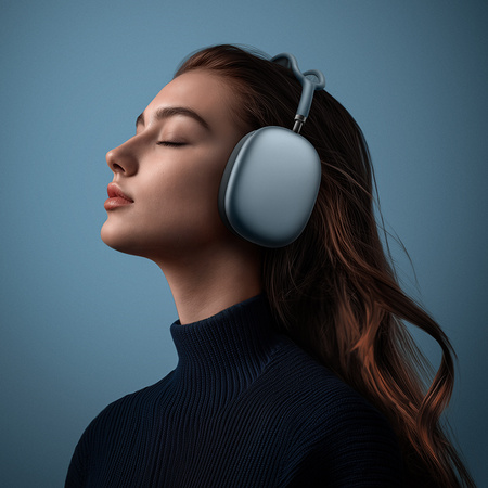 Borofone Over-Ear-Kopfhörer BO35 Adorable Bluetooth blau