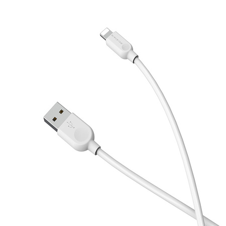 Borofone Kabel BX14 LinkJet - USB auf Lightning - 2,4A 1 m weiß