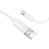 Borofone Kabel BX123 Leya - USB na Typ C - 36W 3A 1 metr biały