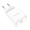 Borofone Netzladegerät BN3 Premium - Typ C - QC 3.0 PD 2.0 20W weiß