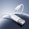 Borofone Kabel BX123 Leya - USB na Typ C - 36W 3A 1 metr biały