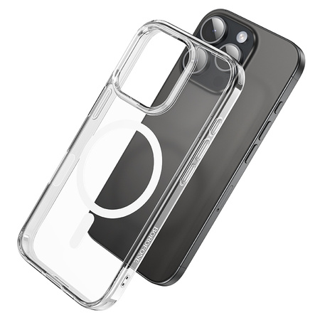 Borofone Hülle BI5 Ice Shield Magnetic Iphone 16 Pro Max transparent