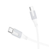 Borofone Kabel BX101 Creator - Typ C auf Typ C - 60W 3A 1 m weiß