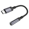 Borofone Adapter BV24 Graceful - Typ C auf Klinke 3,5mm (DAC) - grau