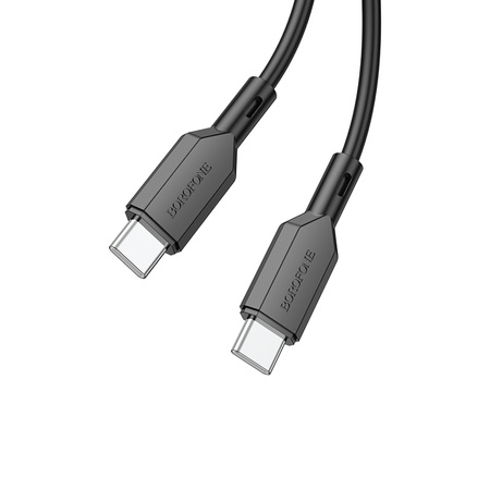 Borofone Kabel BX70 - Typ C auf Typ C - 60W 3A 1 m schwarz