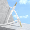 Borofone AUX-Kabel BL19 Creator - Klinke 3,5mm auf Klinke 3,5mm - 1 m weiß