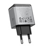 Borofone Netzladegerät BN20 Lena - USB + Typ C - PD 35W grau