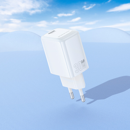 Borofone Ładowarka sieciowa BN28 Fuente - Typ C - PD 30W biała