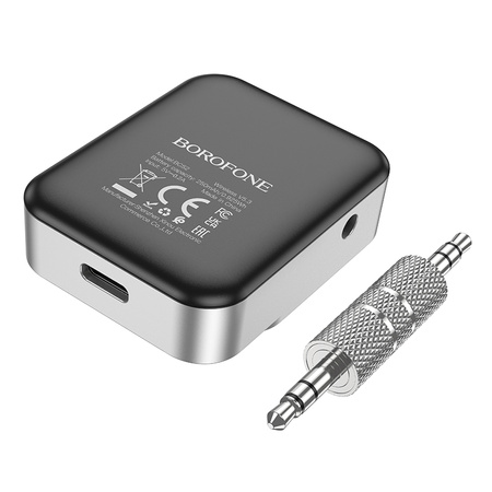 Borofone Bluetooth-AUX-Audioempfänger BC52 True Way silber