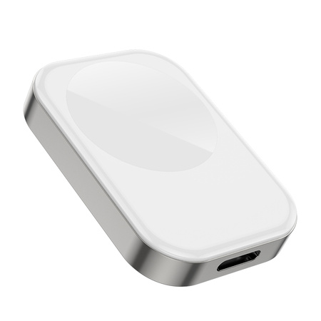 Borofone Ładowarka indukcyjna BQ25 do iWatch 2,5W srebrna