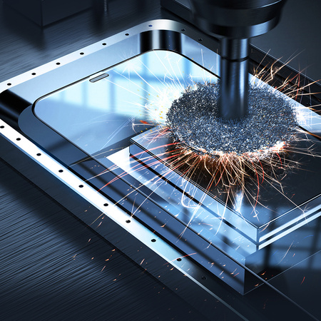 Borofone Hartowane szkło BF6 Diamond Armor Full Screen HD do Iphone XR/11 - 10 sztuk