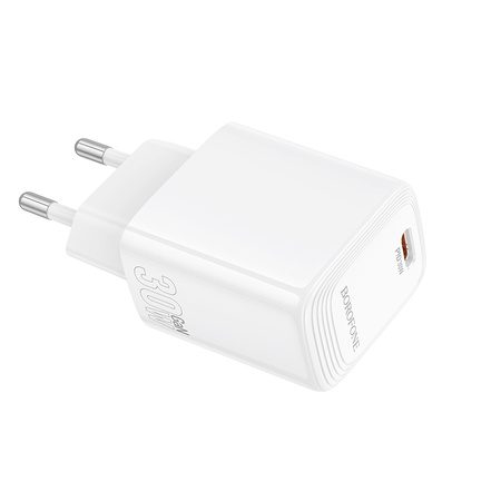 Borofone Netzladegerät BN28 Fuente - Typ C - PD 30W weiß