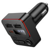 Borofone FM-Transmitter BC60 Hero MP3, Bluetooth - 2×USB + Typ C - PD 20W schwarz