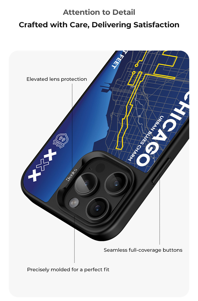 Die Benks Hülle am iPhone 16 Pro Max