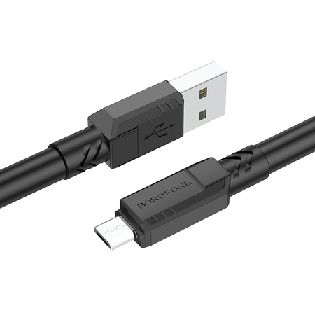Borofone Kabel BX81 Goodway - USB na Micro USB - 2,4A 1 metr czarny