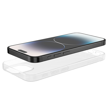 Borofone Hülle BI4 Ice Series Iphone 15 Pro Max transparent