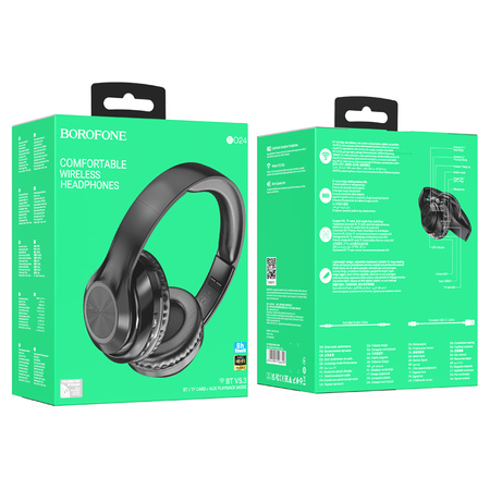 Borofone Over-Ear-Kopfhörer BO24 Gratified Bluetooth schwarz