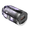 Borofone Kfz-Ladegerät BZ29 Ray - Typ C - PD 30W 3A transparent-violett