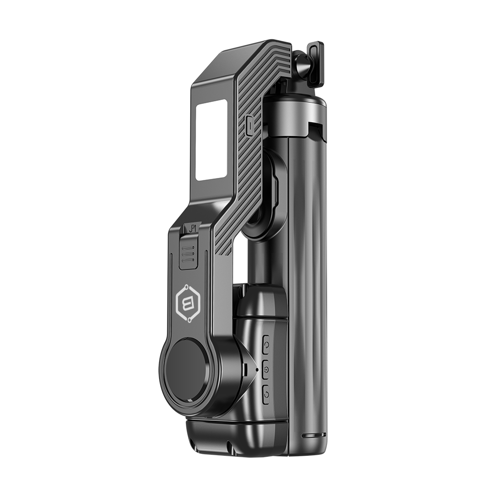 Blavec Selfie-Stick Aluminium Fusion P-10 Gimbal Stativ + Fernbedienung 1 Meter (SSFP10G-TRB10) schwarz