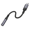 Borofone Adapter BV24 Graceful - Typ C auf Klinke 3,5mm (DAC) - grau