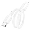 Borofone Kabel BX93 Super Power - USB na Lightning - PD 20W 0,25 metra biały