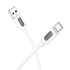 Borofone Kabel BX114 Structure - USB na Typ C - 3A 1 metr biały