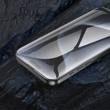 Borofone Hartowane szkło BF8 Diamond Armor Full Screen 5D Large Arc do Iphone 16 Pro Max - 10 sztuk