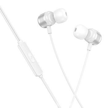Borofone Kopfhörer BM93 Platinum mit Mikrofon silber