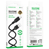Borofone Kabel BX113 Lenny - USB auf Typ C - 3A 1 m schwarz
