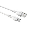Borofone Kabel BX51 Triumph - USB na Typ C - 3A 1 metr biały