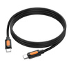 Borofone Kabel BX114 Structure - Typ C auf Typ C - PD 60W 3A 1 m schwarz