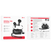 Borofone Słuchawki Bluetooth TWS BW46 Ice flake czarne
