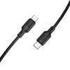 Borofone Kabel BX113 Lenny - Typ C auf Typ C - PD 60W 3A 1 m schwarz