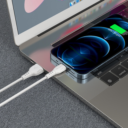 Borofone Kabel BX51 Triumph - USB auf Lightning - 2,4A 1 m weiß